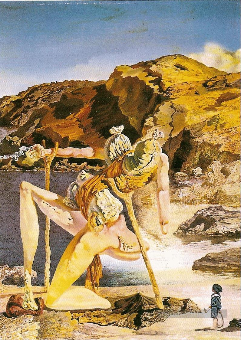 The Specter of Sex Appeal or the Specter of Life Salvador Dali Oil Paintings